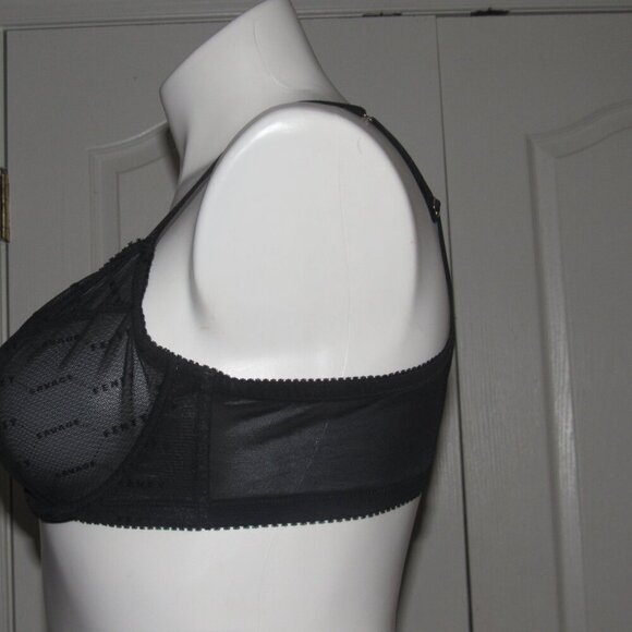 SAVAGE X FENTY Black Lace Underwire Bra Size 40C - Picture 2 of 5